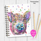 A5 Personalised Notebook – Pig Design | Custom Name Journal
