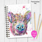 A5 Personalised Notebook – Pig Design | Custom Name Journal