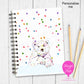 A5 Personalised Notebook – Polar Bear Design | Custom Name Journal