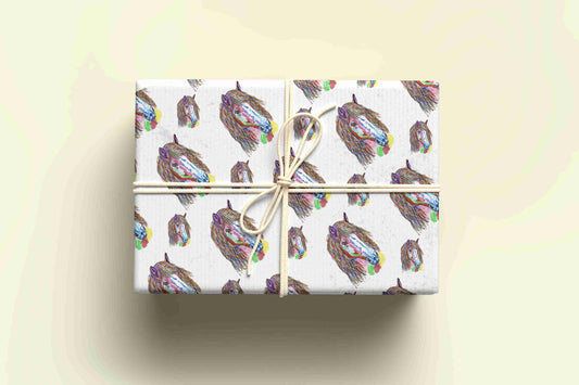 Pony Wrapping Paper - For any occasion