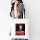Retro Woman Tote Bag – Funny Wine Quote Shopper