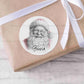 Personalised Santa Christmas Stickers