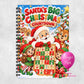 Santa's Big Christmas Countdown Colouring Book for Kids | 25 Advent Colouring Pages