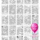 Santa's Big Christmas Countdown Colouring Book for Kids | 25 Advent Colouring Pages
