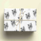 Sketchy Sleeping Bat Wrapping Paper - For any occasion