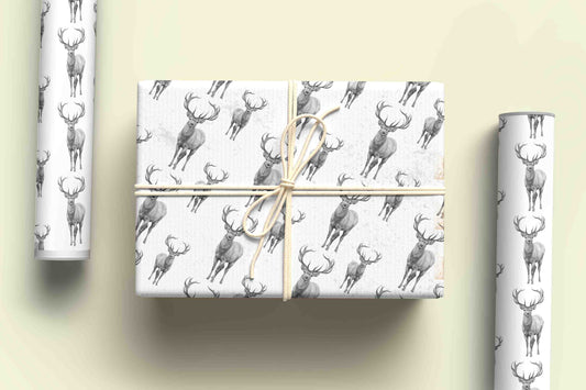 Stag Wrapping Paper