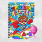 Superalpha! My Super A-Z Colouring Book for Kids | 26 Superhero Alphabet Pages