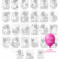 Superalpha! My Super A-Z Colouring Book for Kids | 26 Superhero Alphabet Pages