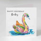 Swan Greeting Card - Any occasion