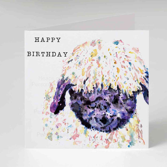 Valais Sheep Greeting Card - Any occasion