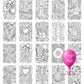 Y2K Nostalgia Colouring Book | 20 Retro Noughties Colouring Pages