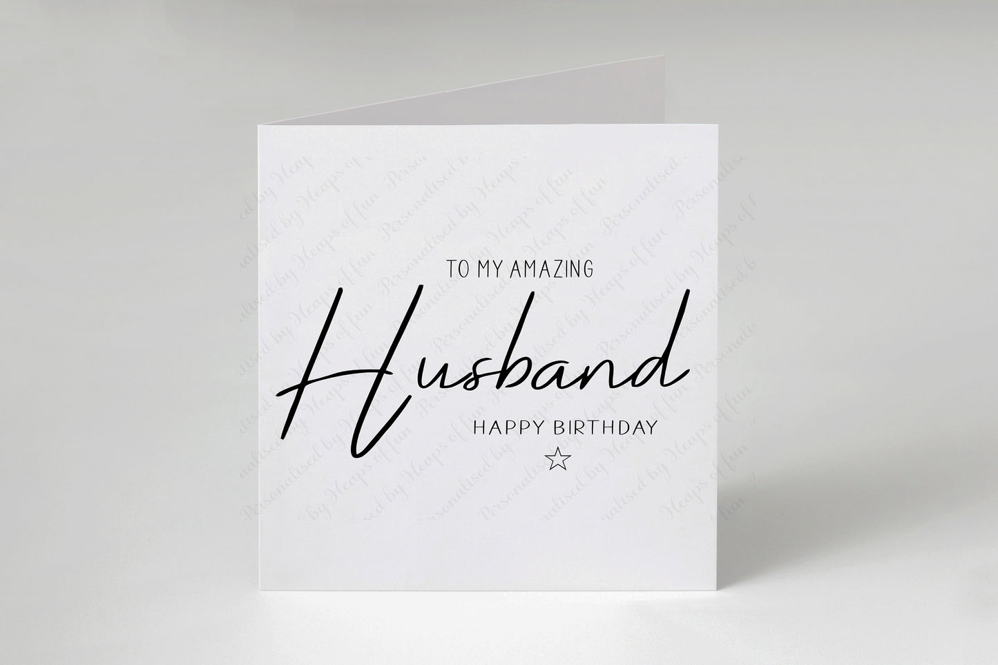 Husband Birthday Card, Worlds Best Husband, Happy Birthday