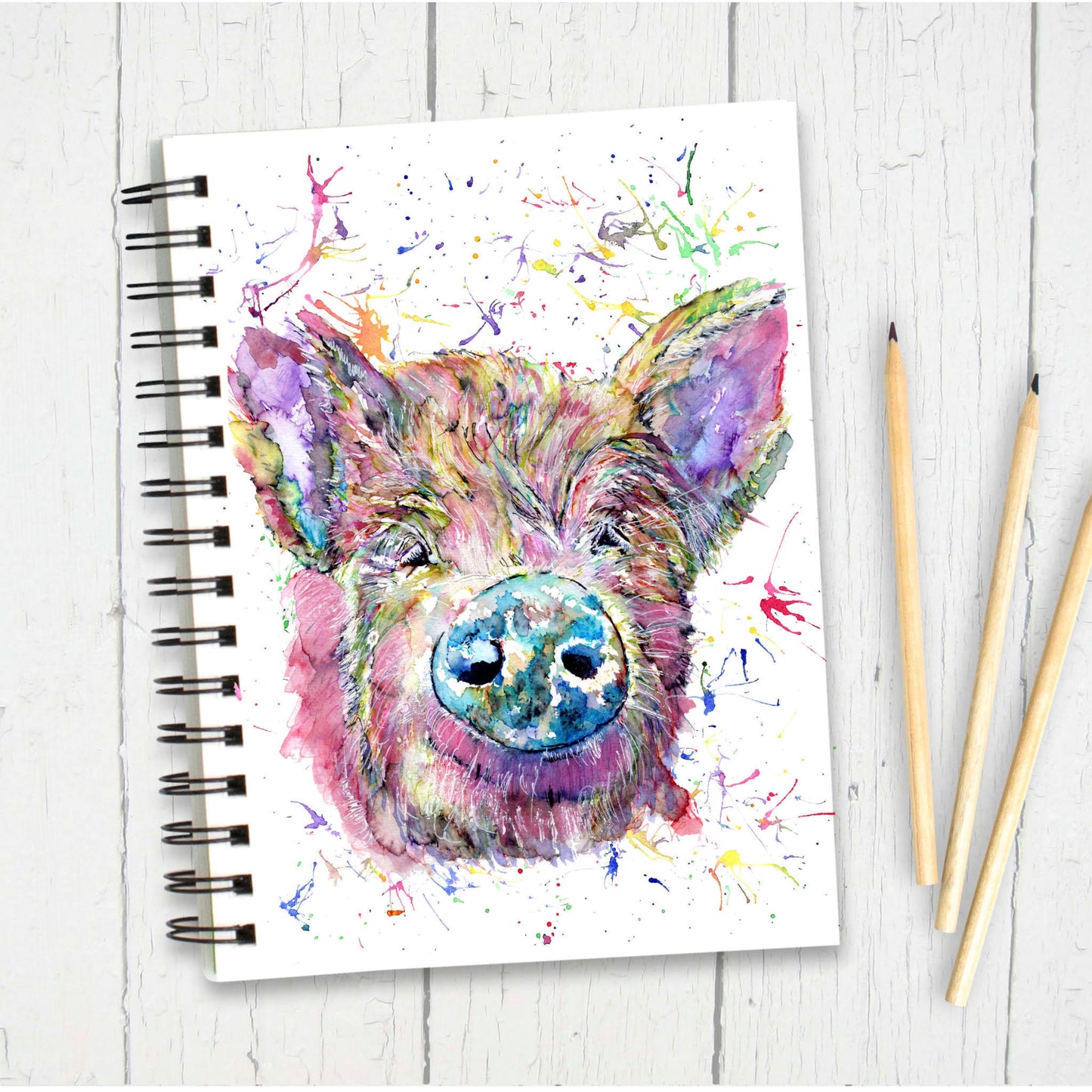 Pig Notebook | Pig Themed Gift