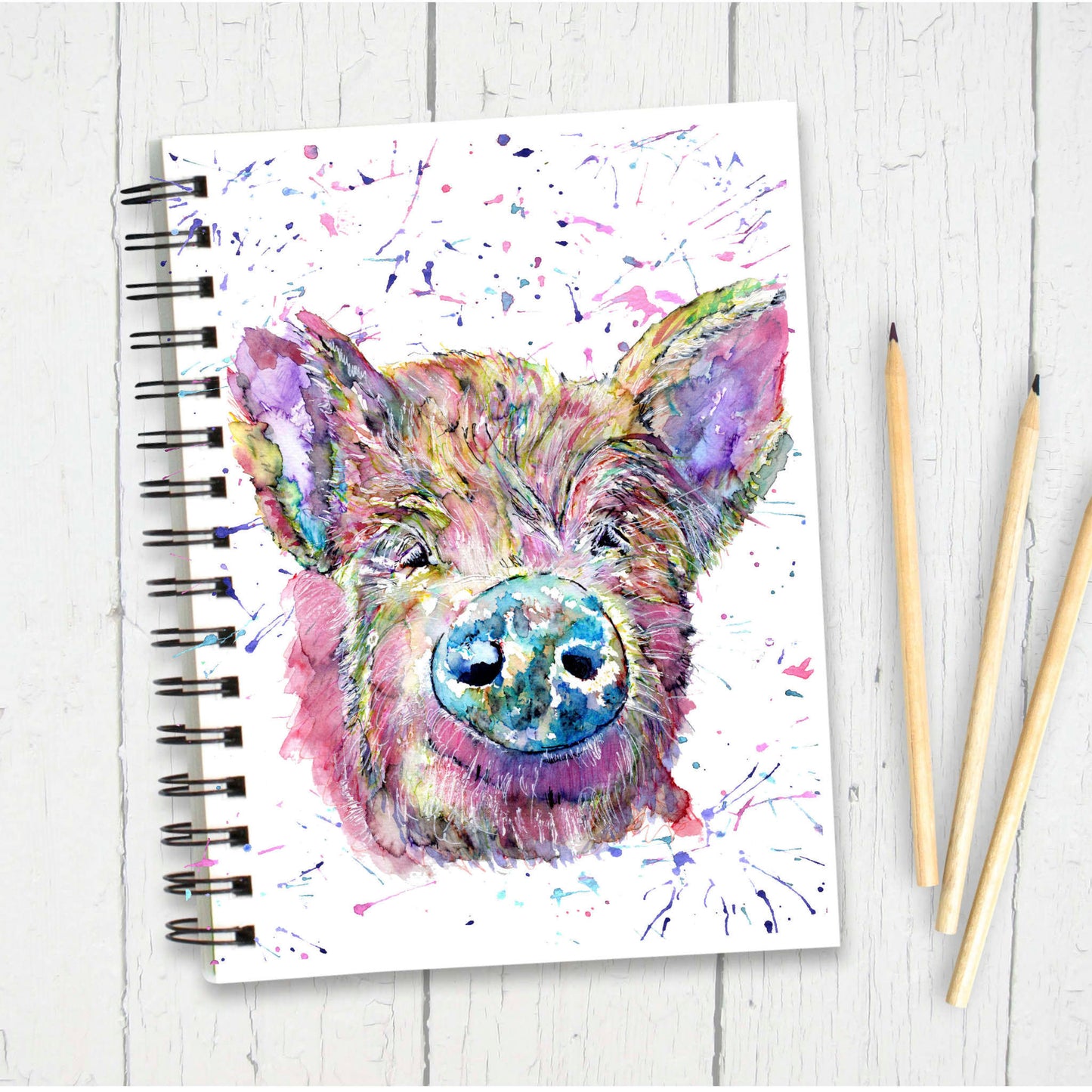 Pig Notebook | Pig Themed Gift