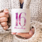 Personalised 16th Birthday Mug, 16th Birthday Gift, Sixteenth Gift,