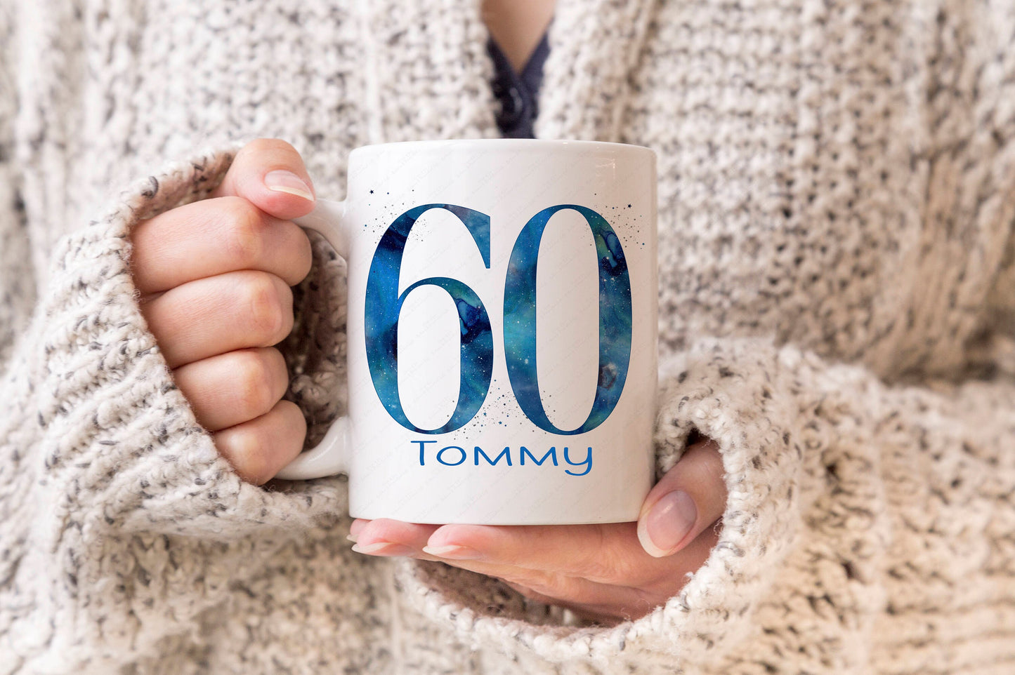Personalised 60th Birthday Mug, 60th Birthday Gift, 60th Mug, Sixty