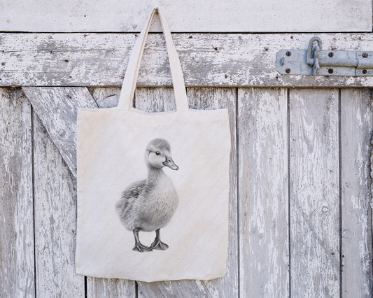 Duck Tote Bag, Reusable Bag, Personalised Tote Bag
